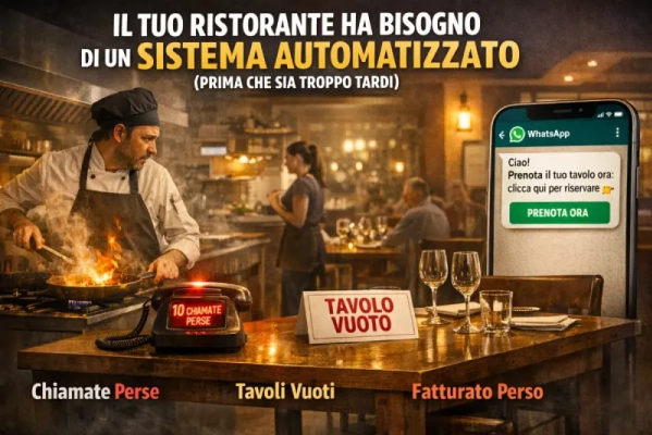 Prenotazioni WhatsApp Automatiche per Ristoranti
